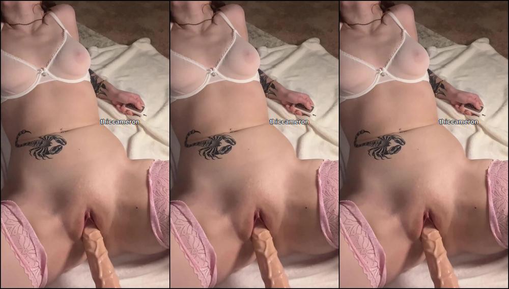 Thiccameron This Was Definitelyyyy My Favorite Vid I Made Last Night I Love Watching Myself Get Fucked