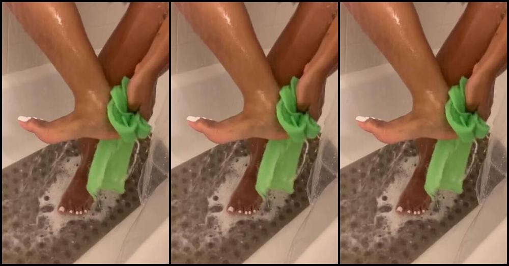 Queenjodiieetoes Aka Prettyfeetonly1800 Onlyfans Exfoliate That Body