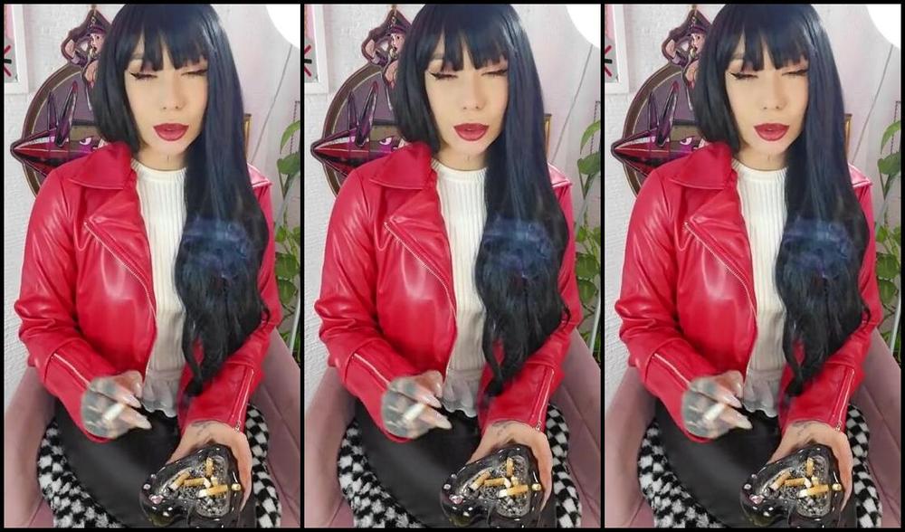 Queen Kinkerbell Nicknamed Kinkerbell23 Onlyfans Look Whos Back Dressed In All Leather Just For You Another New Video For You