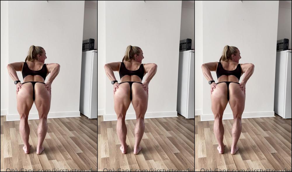 Kirstystroudvip Are Your Muscles Bigger Then Mine I Strip Flex And Pose Badly As My Measurements Are B