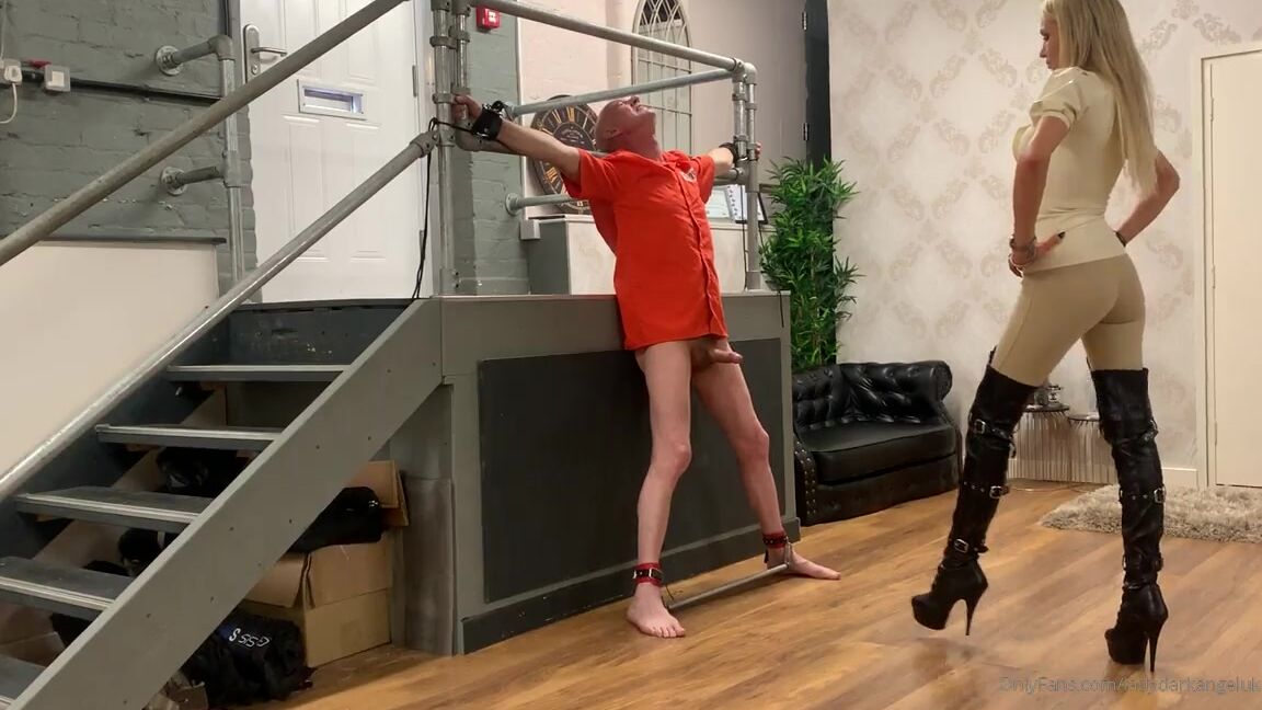 Lady Dark Angel Little Teaser Of A Ball Busting Clip Filmed Yesterday Coming Soon