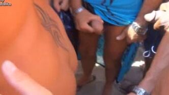 Geile Nathalie Bukkake Am Letzten Urlaubstag