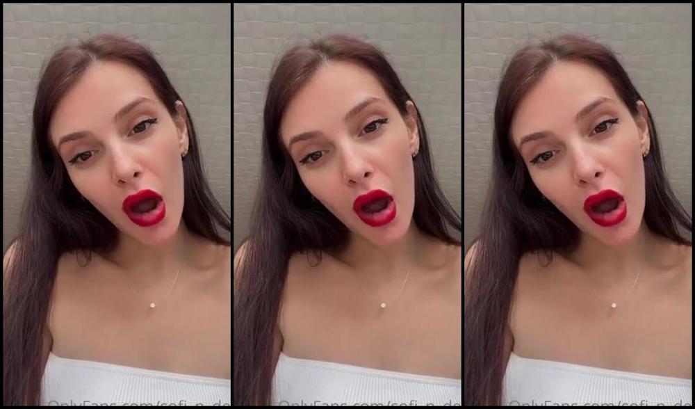 Goddess Sofi Femdom Onlyfans This Custom What I Like My Slave So Happy When I Spit On Him Spit Down The Throat