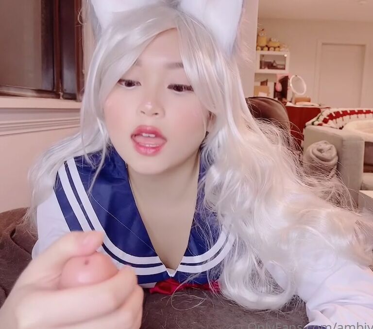 Ambiyah Pov You Re Being Suck By A Virgin Fox Girl