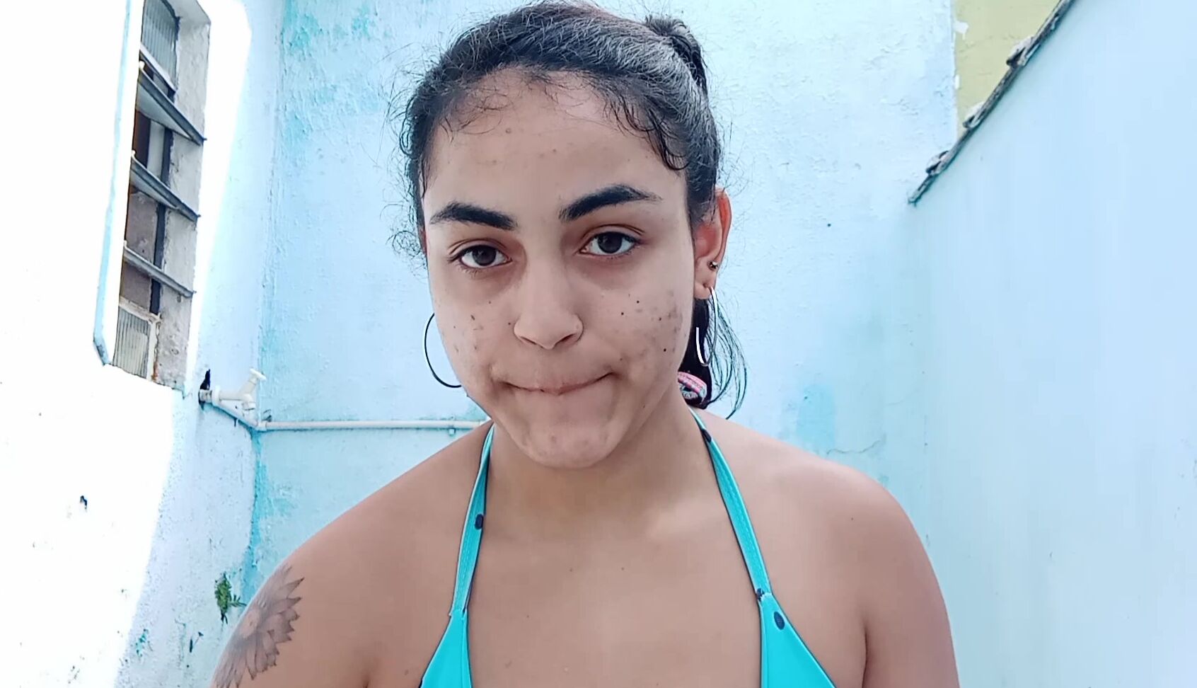 Latinamarne Pissing Myself In Bikini