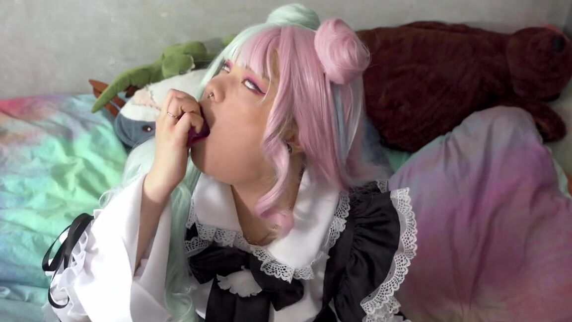 Furiyssh Минет для игрушки от милой горничной Furiyssh xHamster xhamster