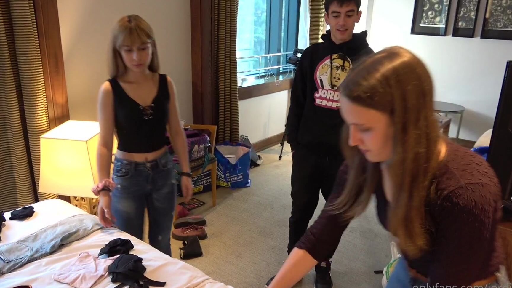 Jordiporn Do You Remember Ashley Hard Here S Her Change Of Clothes Behind The Scenes As We Set Up H