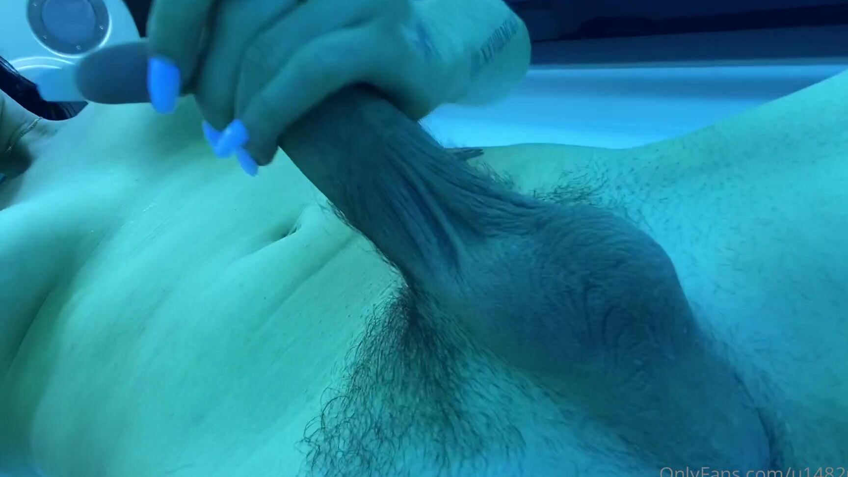 Bbarcher Tan And Cum Session With A Slo Motion Ending