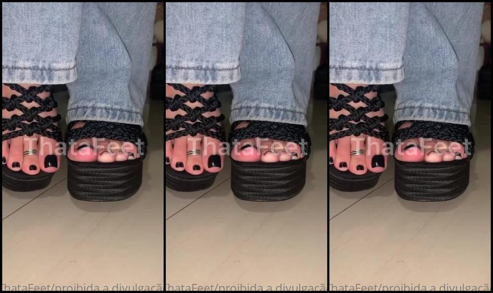 Thatafeet Nicknamed Thatafeet Foot Fetish 11 15 2022 Onlyfans Video Unhas Pretinhas