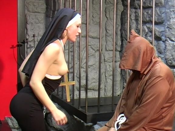 Beefybanger Cheeky Nun Nikki Teases The Mad Monk