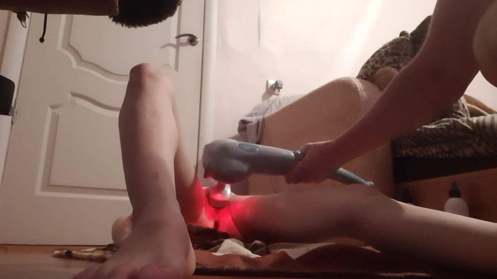 lesbian illusion She Offered To Massage With A Massager And Not Hold Back PornHubPremium