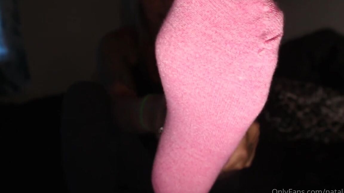 Natalie Fox Nicknamed Nataliefox Onlyfans Pink Sock Humiliation 6 Min