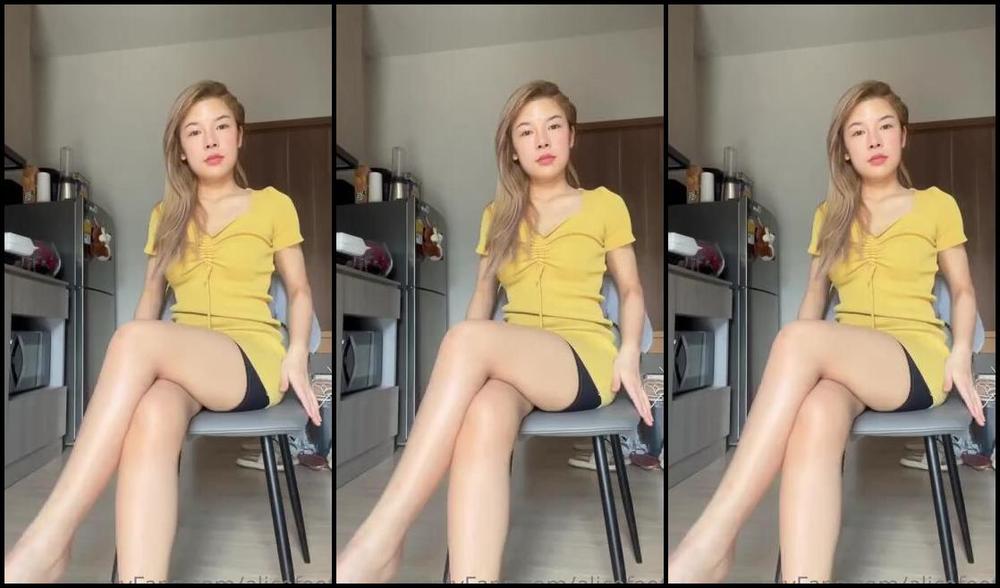 Alicefeetz Nicknamed Alicefeetz 07 14 2023 Onlyfans Video Video Yellow Dress Chill Day Njs0