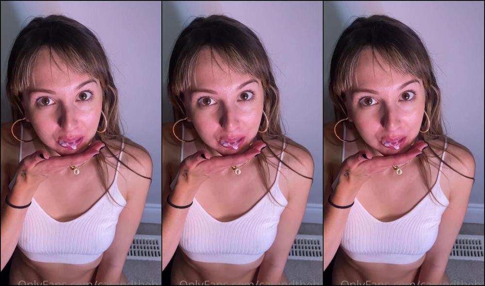 Catandthebat Minutes Of Cum Facials Cum Eating Footjob Finishes And Creampie Enjoy