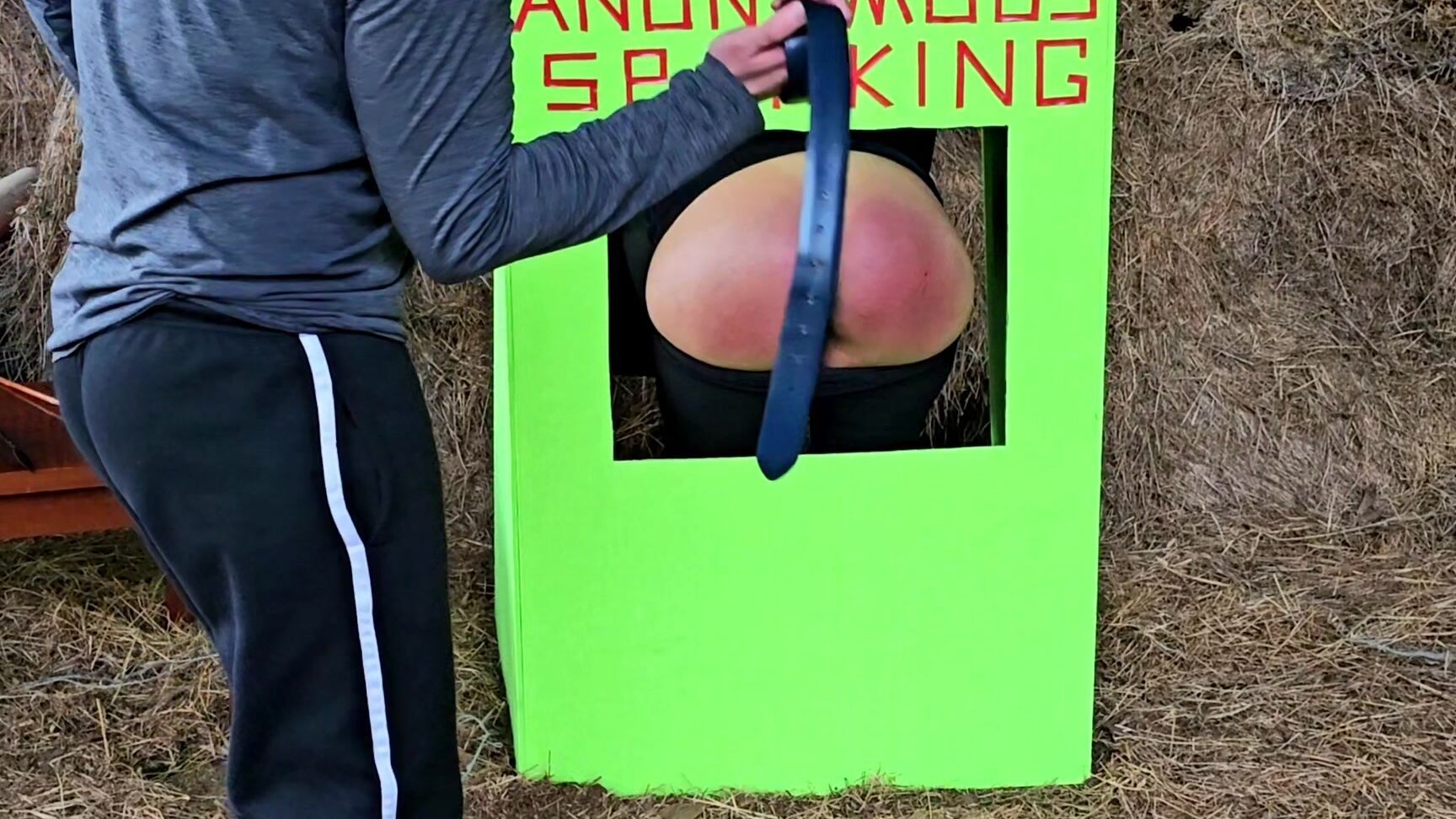 Spanking M F, Full HD, Anonymous Spanking ANS Coco Cops The Belt In The Hay Shed Clips4Sale