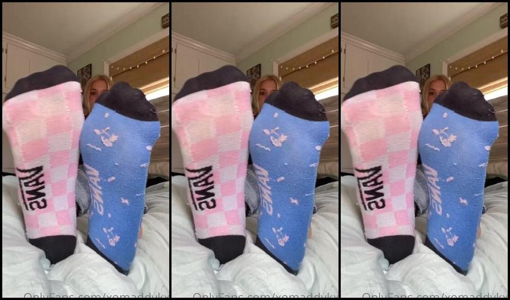 Goddess Kaylee Aka Xomaddykxo Onlyfans You Love Stroking To My Sweaty Socks Don T You Footboyp