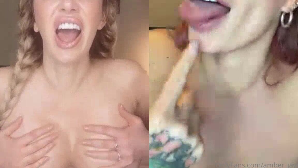 Amber Jaynexx So I Got A Very Naughty Video Call From One Of My Fav Girls Last Week Watch Me Get Naught