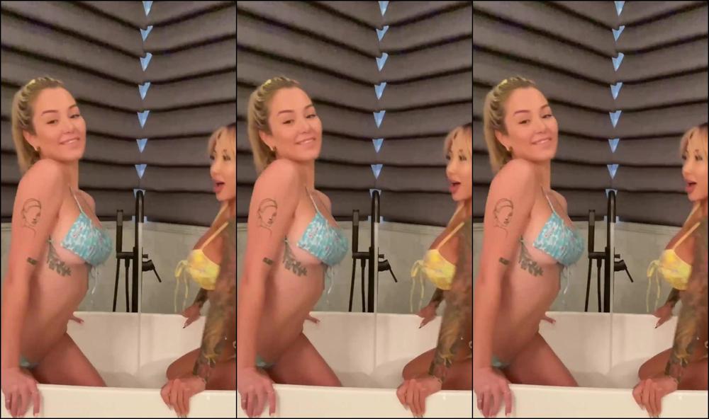 Heidi Grey Creamy Squirting Bubble Bath With Kiara Moon Bdm1Cssd