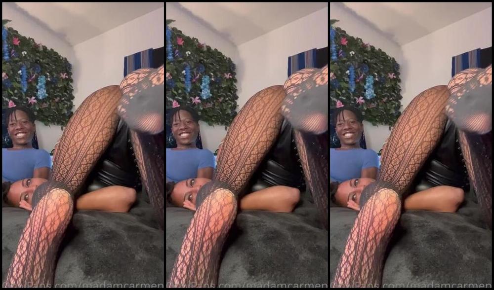 Madamcarmen Nicknamed Madamcarmen2 Femdom 01 20 2023 Onlyfans Video Worshipping My Feet First Is Key Then You Can Worship The Rest Of My Beautiful Body