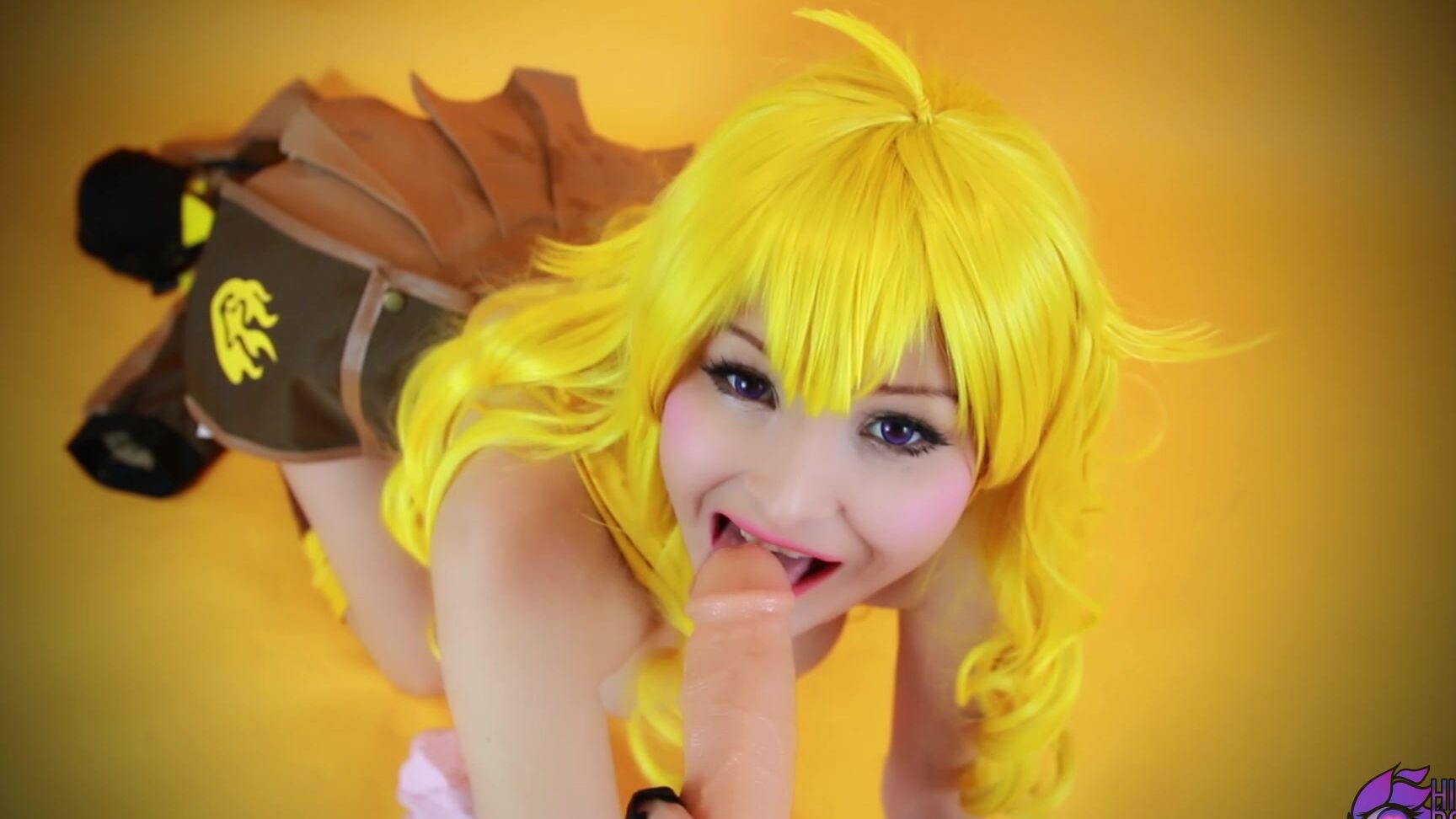 Cosplay, Anime, Cumshots, Titty Fucking, Riding hidori yang from rwby is a hungry cumslut ManyVids