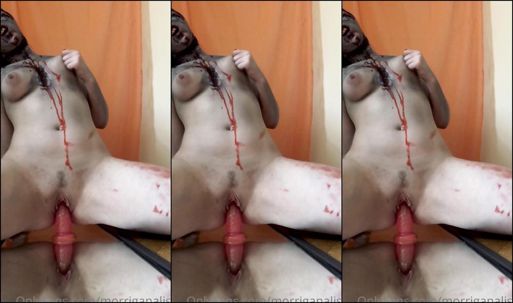 Morriganalise Zombie Slut Is Hungry For More Than Just Brains