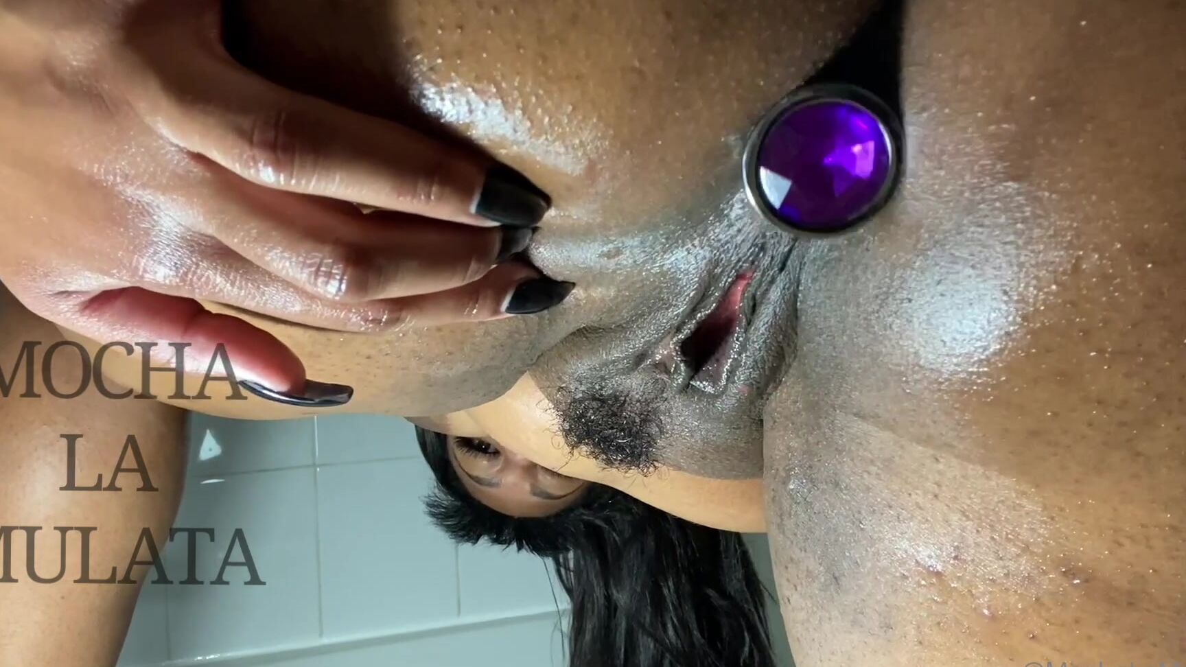 Mochalamulata Watch Me Oil My Fat Lbs Ass Twerk Some Make It Clap Wink My Asshole Push Out My But