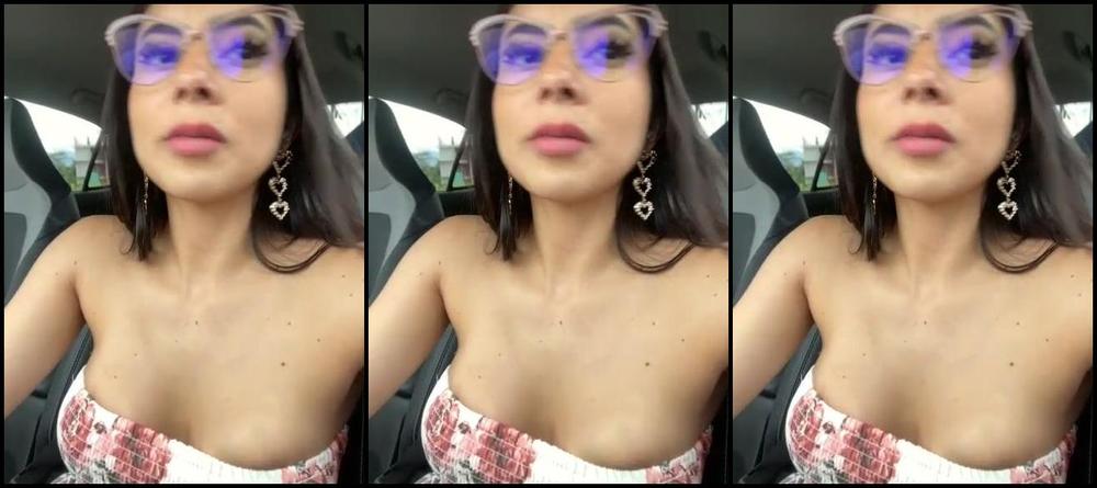 "Vidiverse" amateur, carsex, driving, masturbation, milf car masturbation with sexy dress manyvids