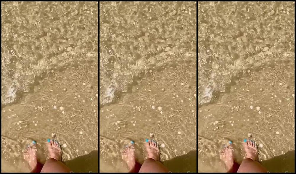 Goddess Pussyfoot Aka U186296307 Onlyfans Playing Around On My Favorite Beach Ar