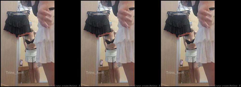 Mistress Trina Nicknamed Trins Feet 05 26 2023 Onlyfans Video Oh How I Missed Trying On Clothes For You In The Dressing Room