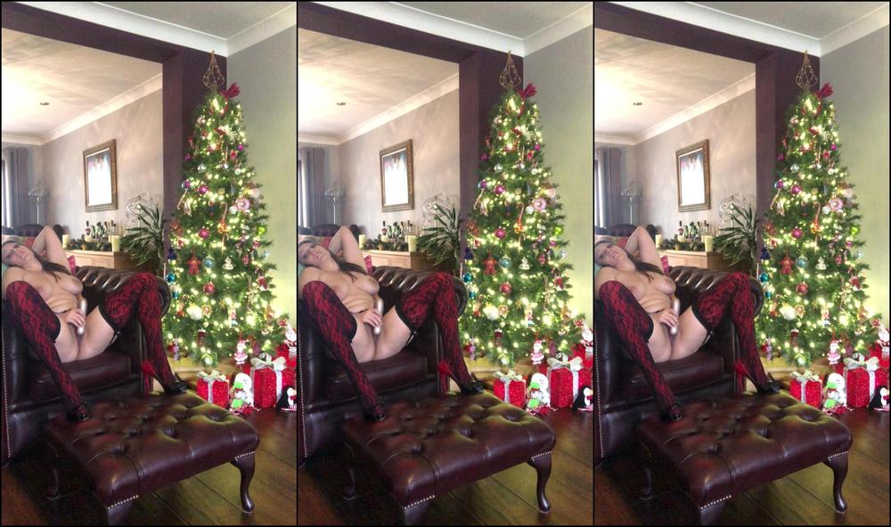 "SuzieLove212" christmas, garter & stockings, high heels, long hair, orgasms Orgasming in Stockings amp Heels Manyvids