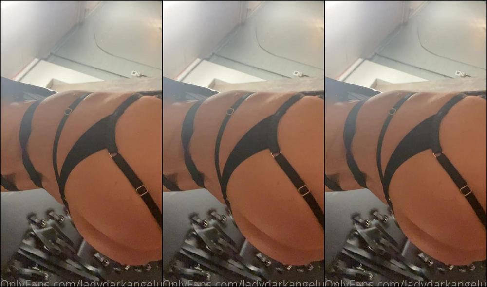 Lady Dark Angel All Ready To Start My Day