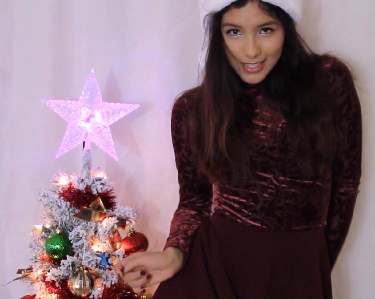 Asian,Brunette,Christmas,Dancing,Petite melodyyuna christmas jams ManyVids