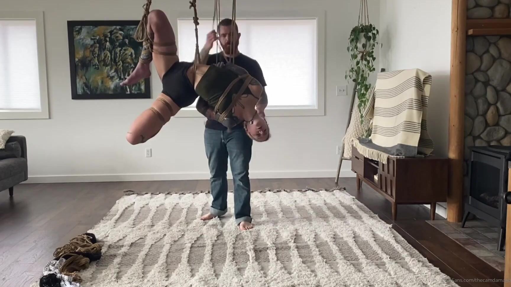 Rope Session with Ten Amateur