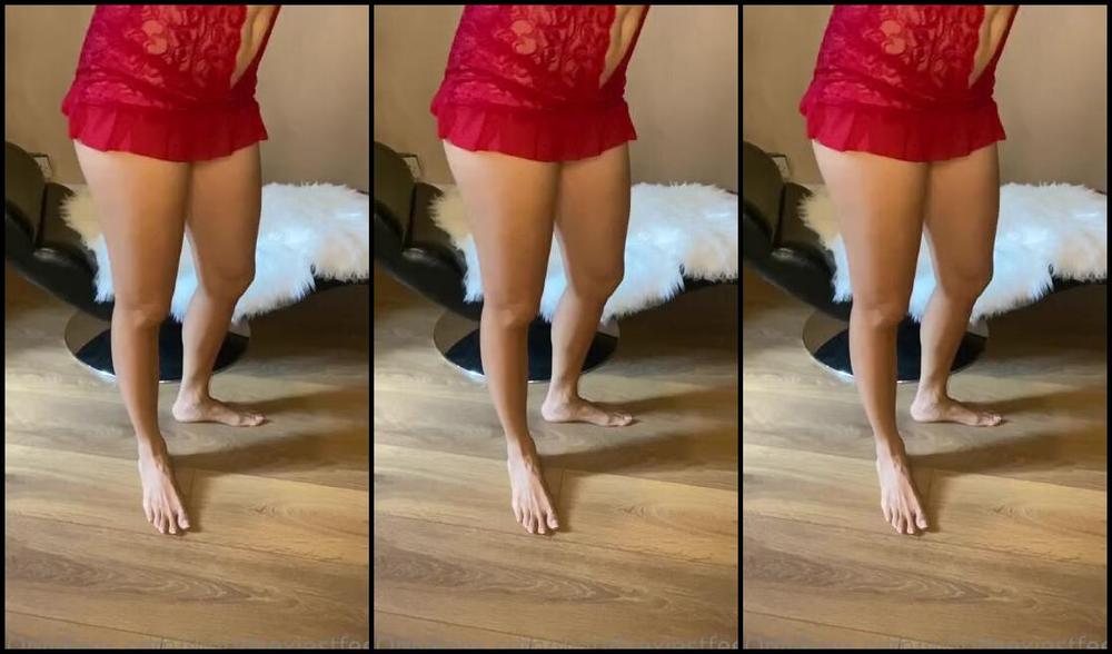 Worldsexiestfeet Onlyfans What About Red Bodysuit