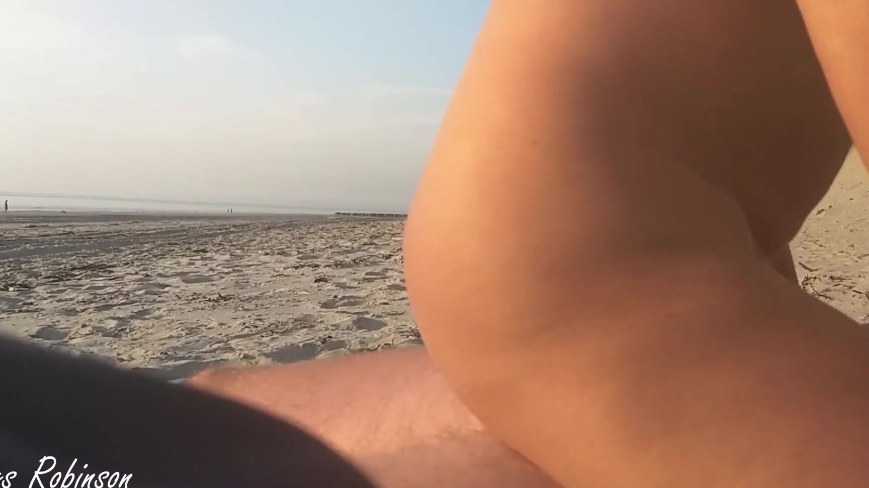 Mrs Robinson Shameless Public Beach Sex till beachgoers had enough Pornhub
