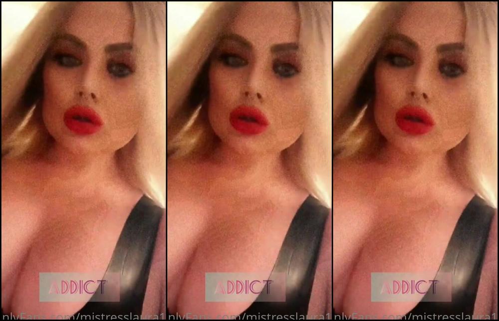 Mistresslaura Full Clip Spitting Goddess Watch And Open Wide Your Bitch Hole As I Spit Seve