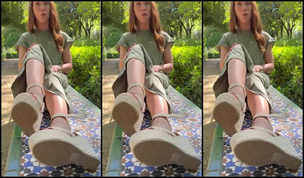 Gingeralesfeet Aka Misstressroux Onlyfans Another Throwback Whos Into Public Feet Admiration