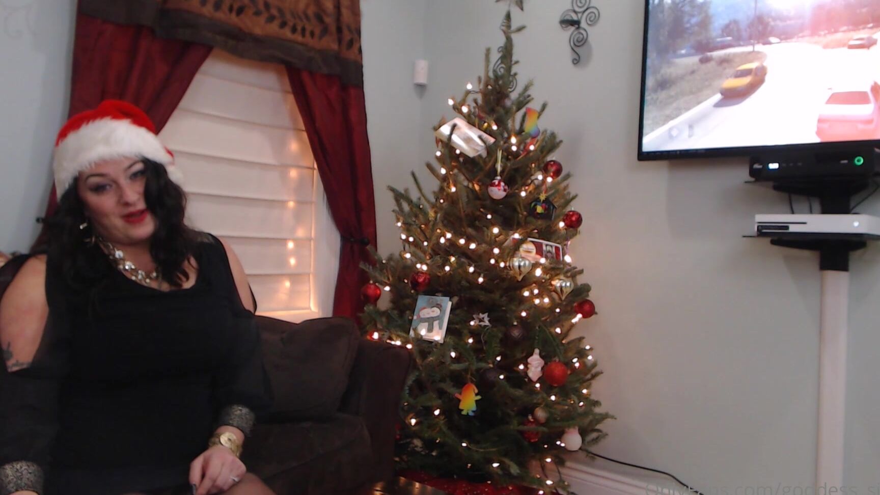 Goddess Siham Filling Up Step Aunty With Your Egg Nog