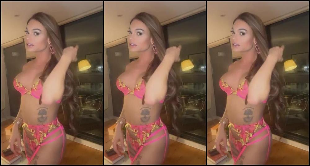 Magalylilith 3183954145 08 25 2024 Do You Like My Pink Lingerie