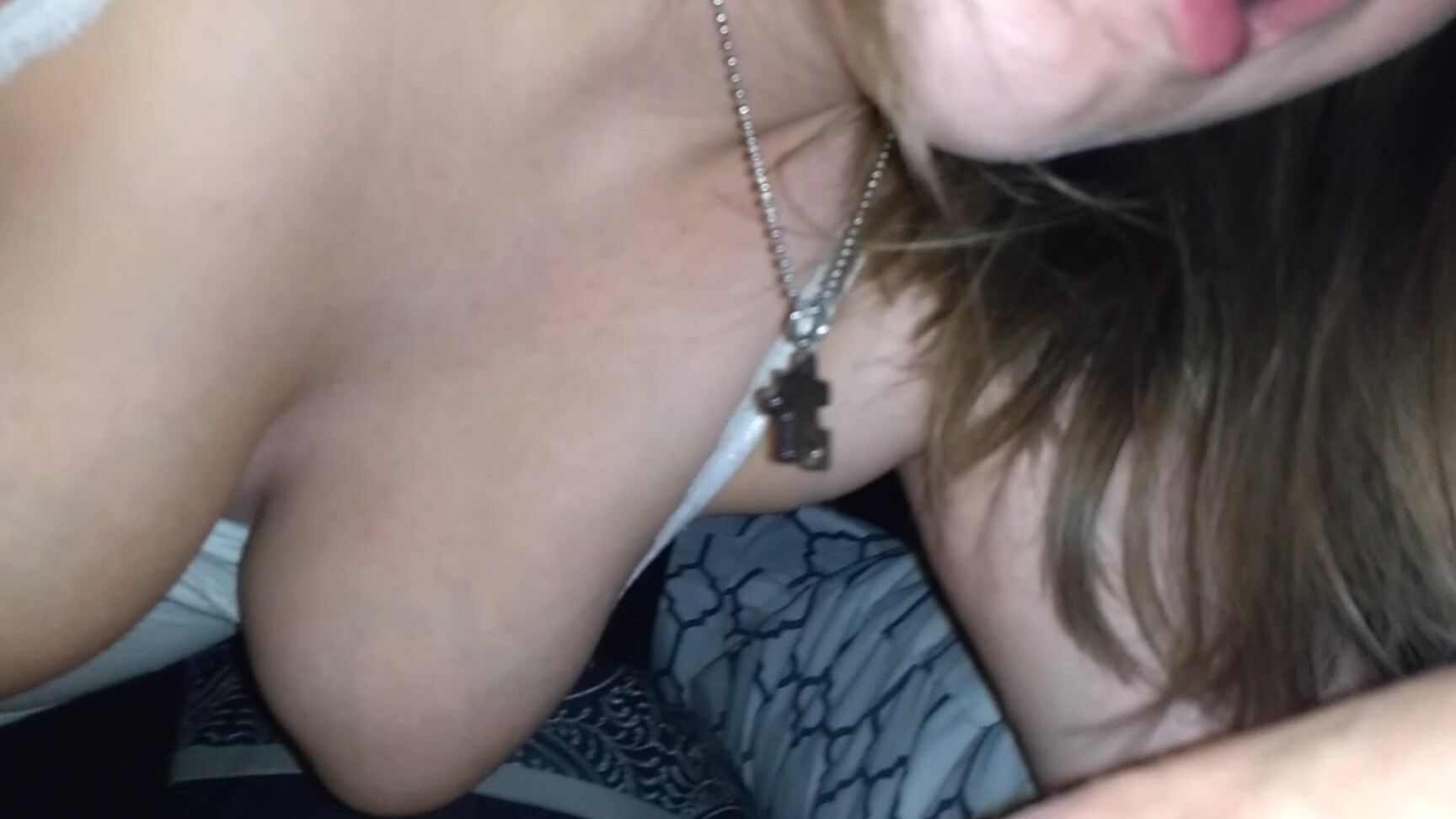 Littleoralandie Boobie Blowjob