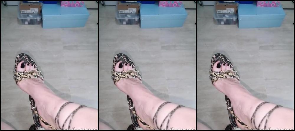 Feetvampire Nicknamed Feetvampire Onlyfans Tie Pussy And Toy Heels Yh
