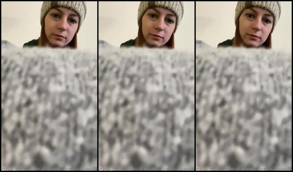 Themissginger Nicknamed The Missginger Onlyfans Lucky You Caught Me Barefoot N