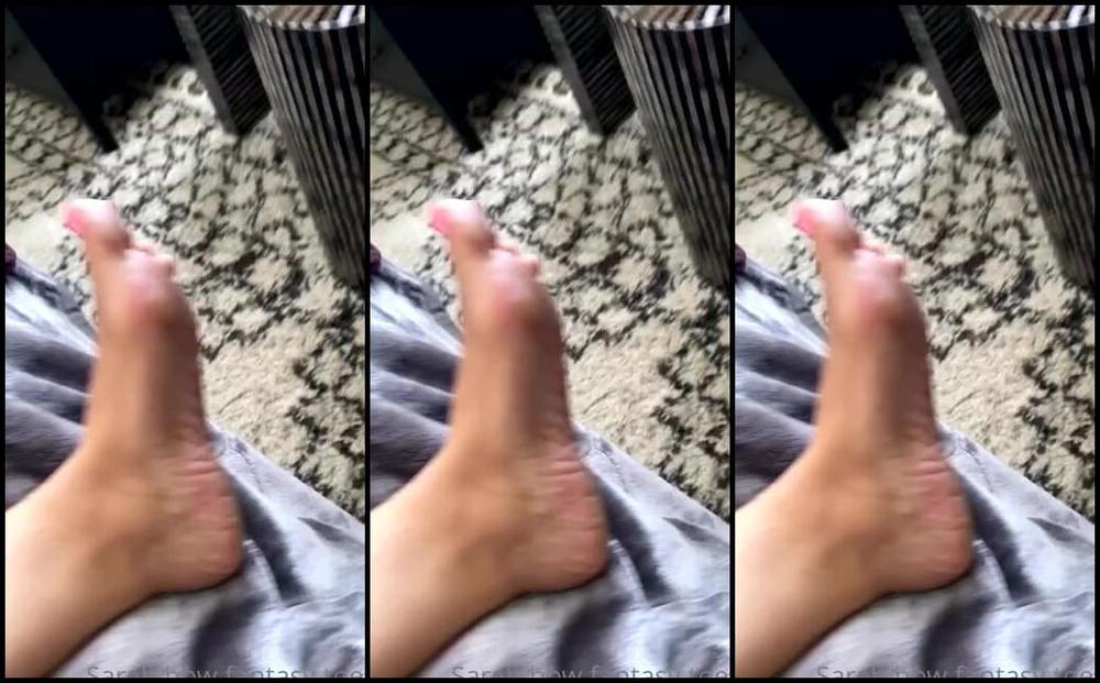 Sarah Bbw Fantasy Toes Aka Comefollowsarah Onlyfans Sock Strip Just For You