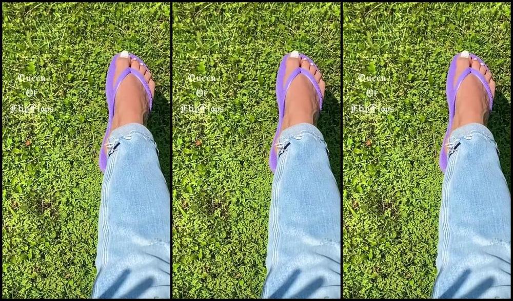 Goddess Pussyfoot Aka U186296307 Onlyfans Playing At The Park Today On The Way I Make You Lick My Flip Flops On The Elevator 10