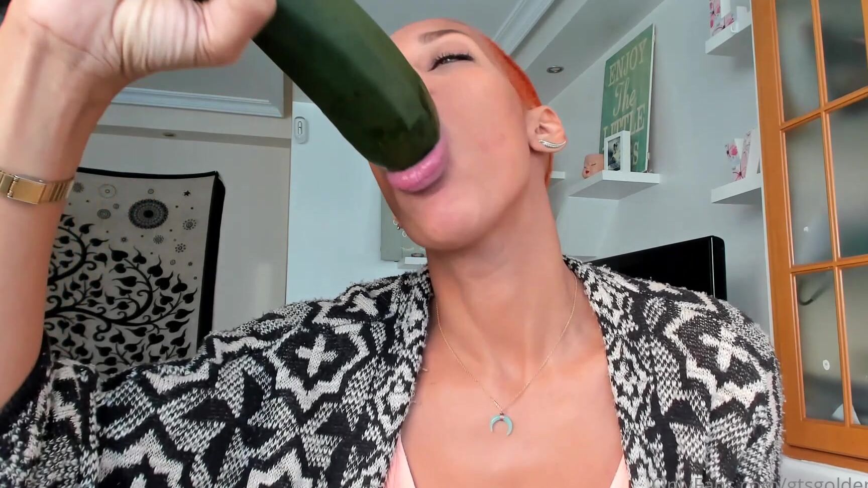 Gtsgoldenlace Aubergine And Zuccini Sucking Mmmm