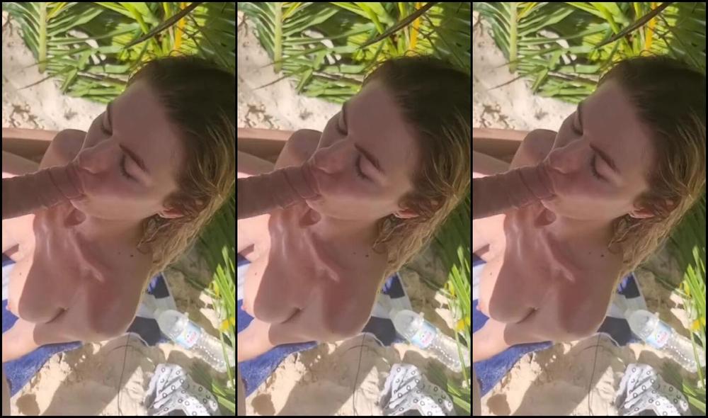 Baronova Tati Public Blowjob On A Wild Beach Tati Kat Xx
