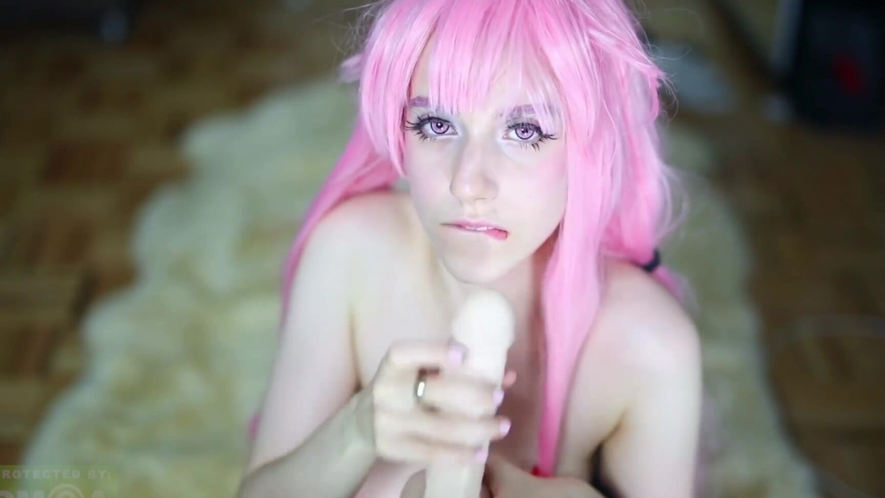 Anime, Cosplay, Femdom POV, Handjobs, POV lana rain yuno greedily makes you cum for her ManyVids