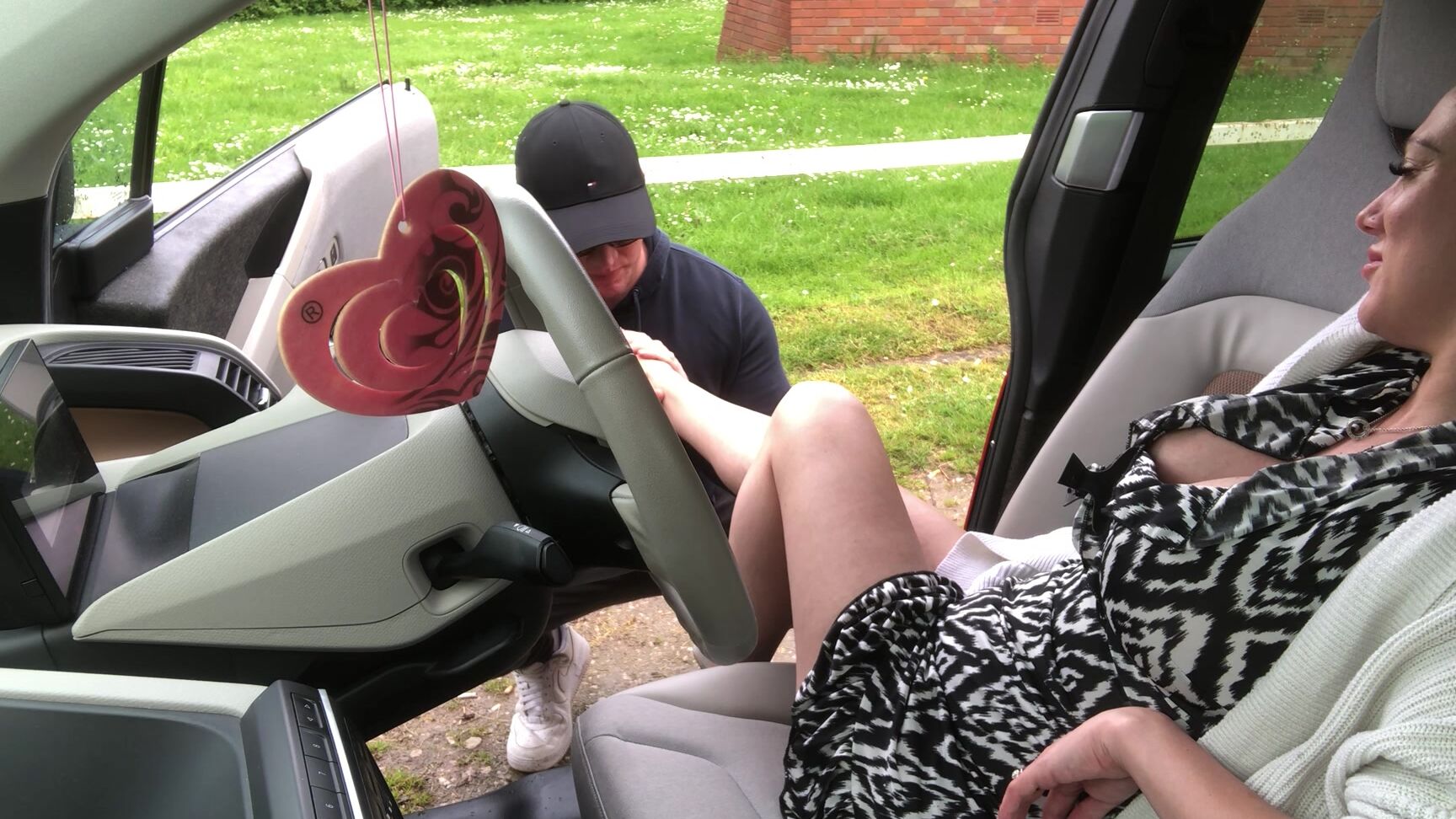 "SuzieLove212" car, cumshots, foot fetish, public outdoor, submissive sluts car fun sub licks feet amp cums manyvids