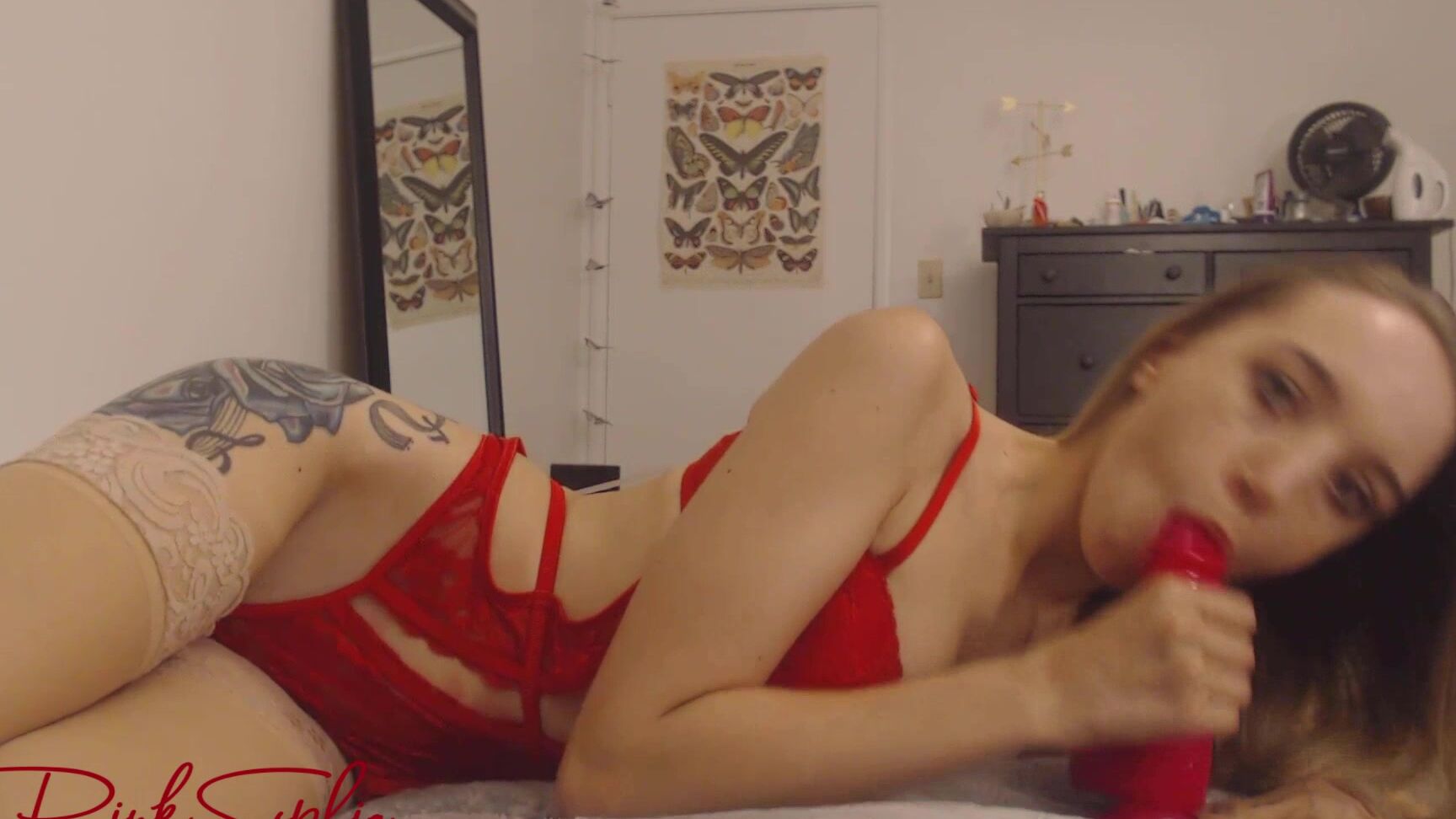 Blonde, Creampie, Jerk Off Instruction, JOI, Solo masturbation pinksophia creamy birthday joi ManyVids