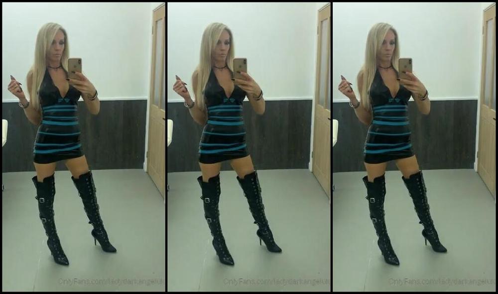 Ladydarkangeluk Onlyfans Getting Ready One Dress I Can Fit Into To Keep